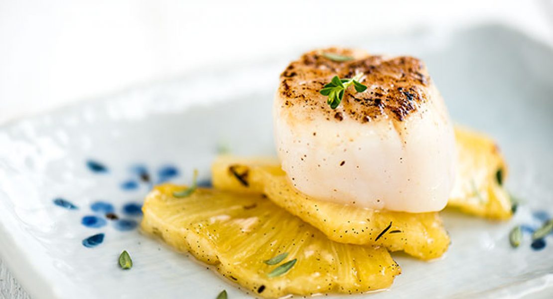 Jakobsmuscheln Mit Ananas Paprika Chutney - Rezepte Suchen