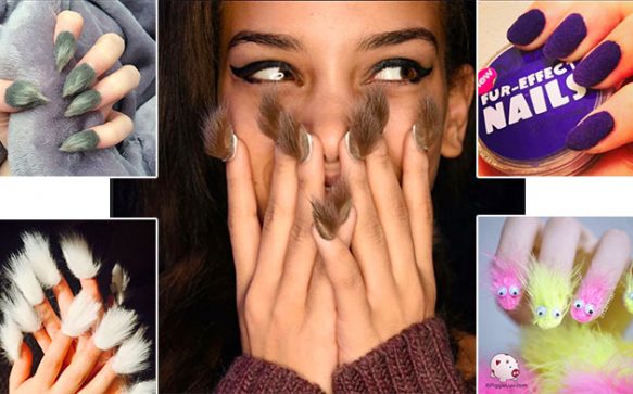 Furry Nails – der haarige Nagel-Trend