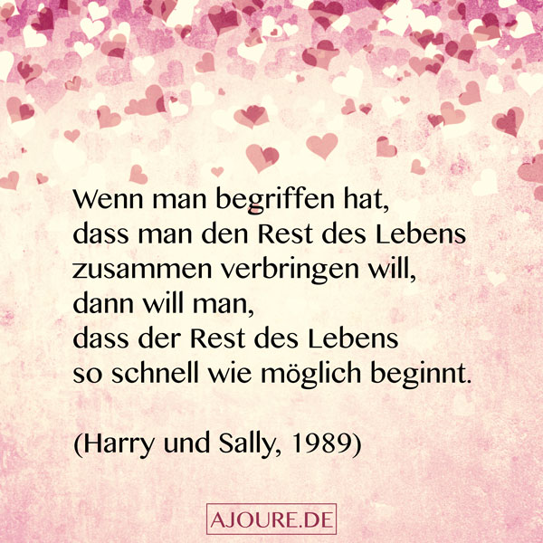 Wenn Man Begriffen Hat Dass Man Den Rest Des Lebens