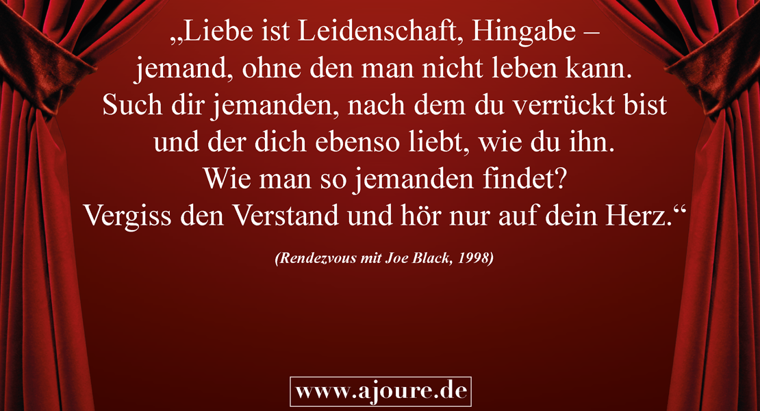 Die schönsten romantischen Filmzitate zum Verlieben AJOURE.de
