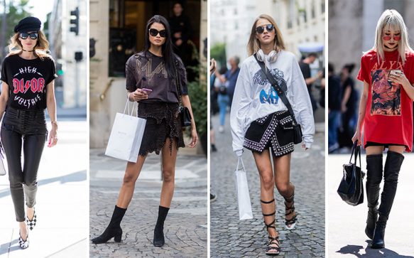 Die neuen Street Styles: 4 x Glam Rock pur!