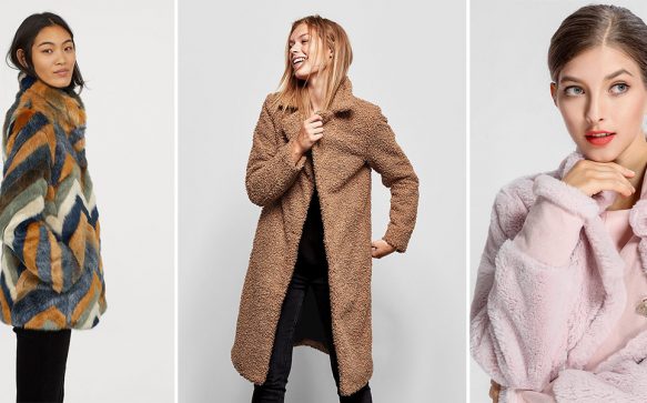 Kuschelalarm: So stylst du die trendigen Teddymäntel im Herbst