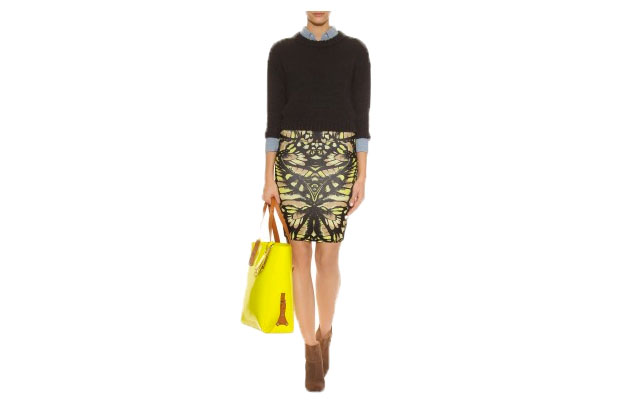 Print-Rock von Alexander McQueen
