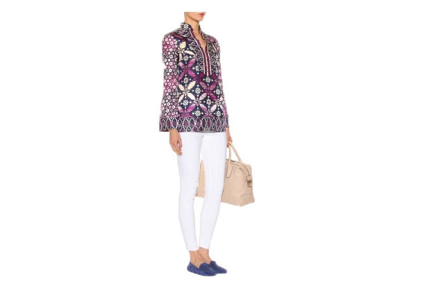 Print-Tunika von Tory Burch