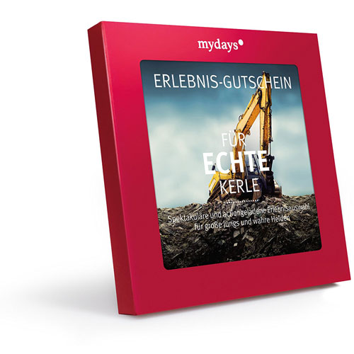 mydays Gutschein für echte Kerle
