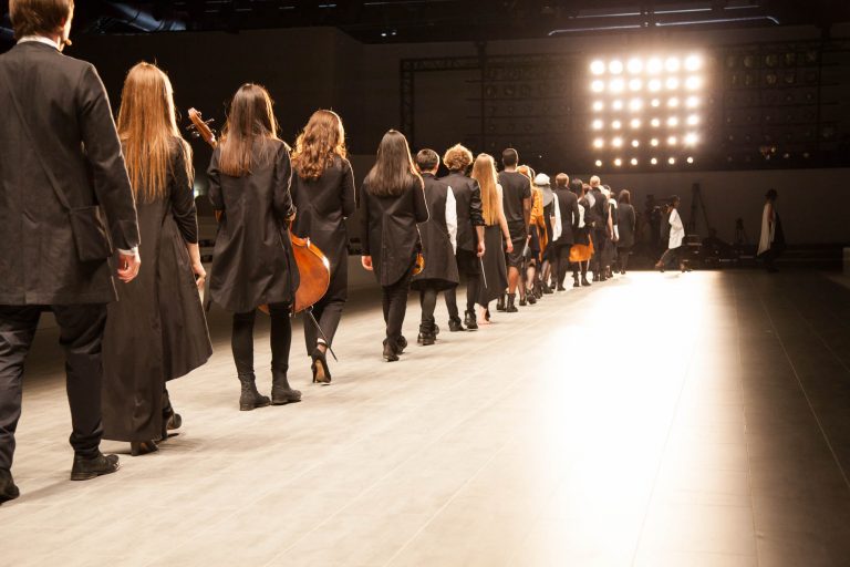 UMASAN auf dem Runway