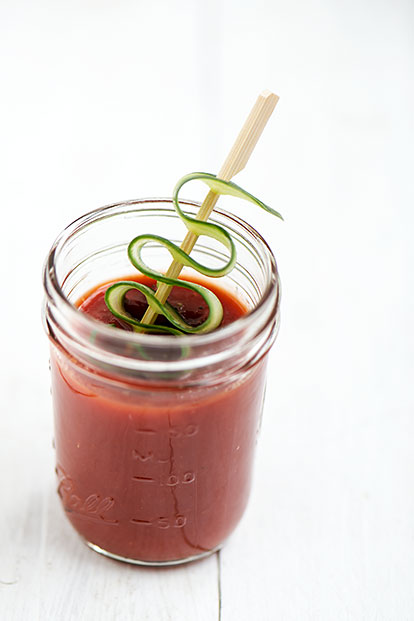 Tomatensuppe - Gazpacho