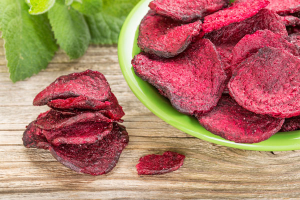 rote Beete Chips