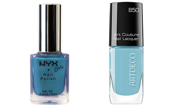 Nagellack Trend meerblau