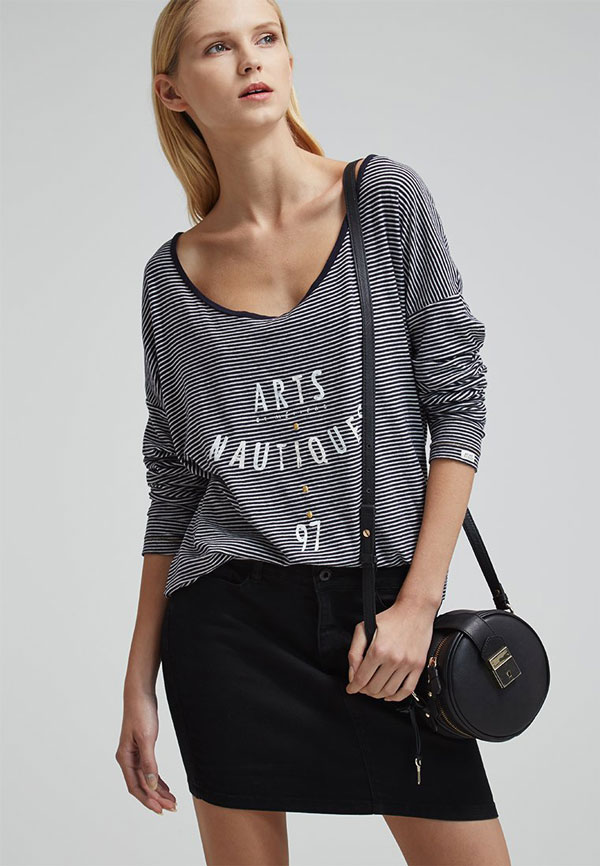 Querstreifen Shirt