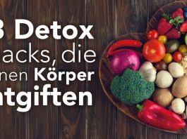 Gesundheit & Wohlbefinden - diese Detox Snacks geben dir den Energiekick!
