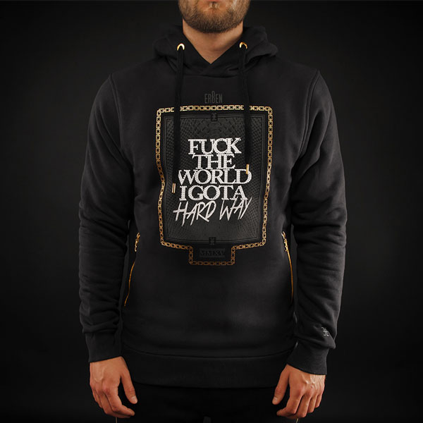 ERBEN LUXURY - FTW SNAKE Pullover Black