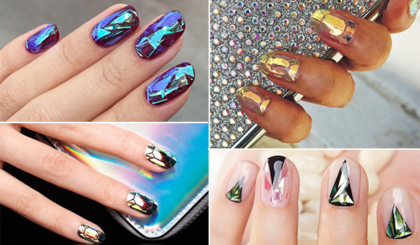 Wie Diamanten schimmert der neue Trend Glass Nails auf deinen Nägeln.