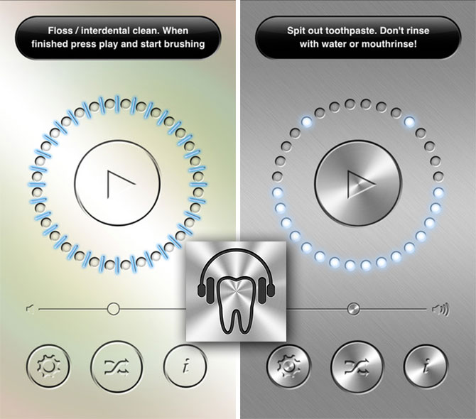 Brush DJ - Zahnputz App