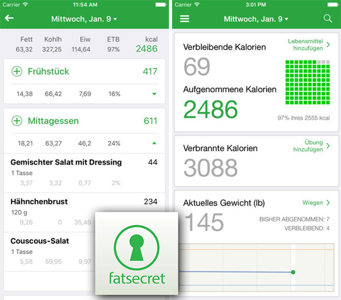 fatsecret app