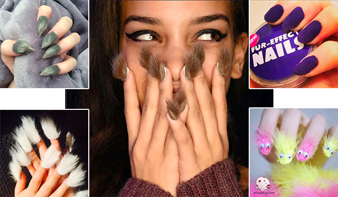 Furry Nails