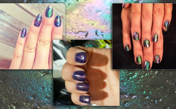 Oil Slick Nails – Lass deine Nägel schimmern