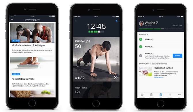 Runtastic Results App