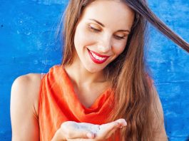 Trockenshampoo Anwendung