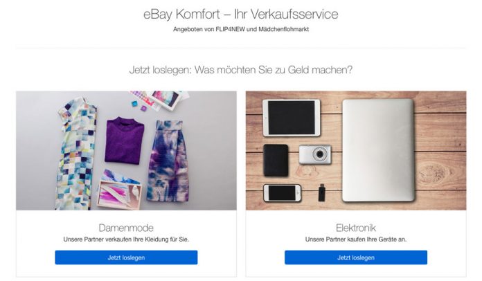 eBay Komfort