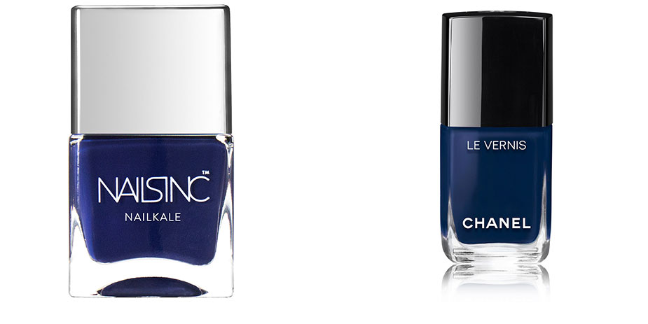 Nagellack Trend Farbe mitternachtsblau