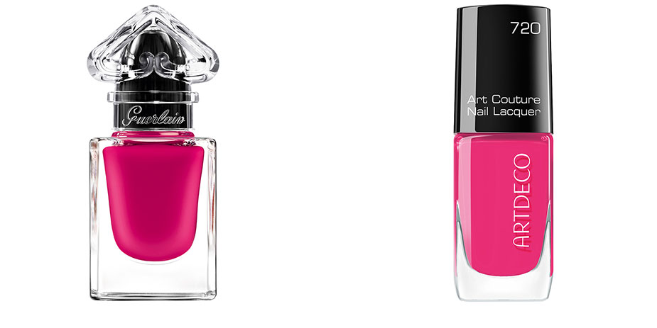 Sommer Nagellack pink