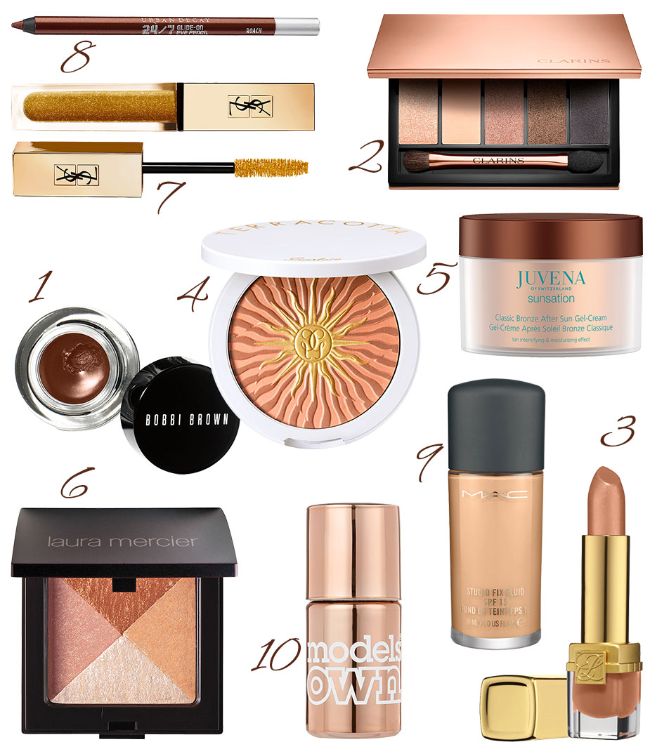 Bronze Make-up Produkte