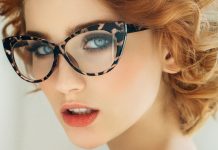 Make-up mit Brille
