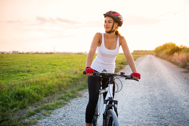 Figur durch Radfahren