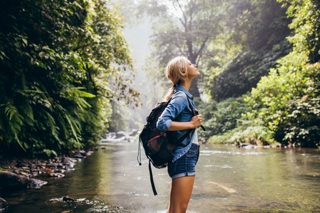 Figur durch Wandern