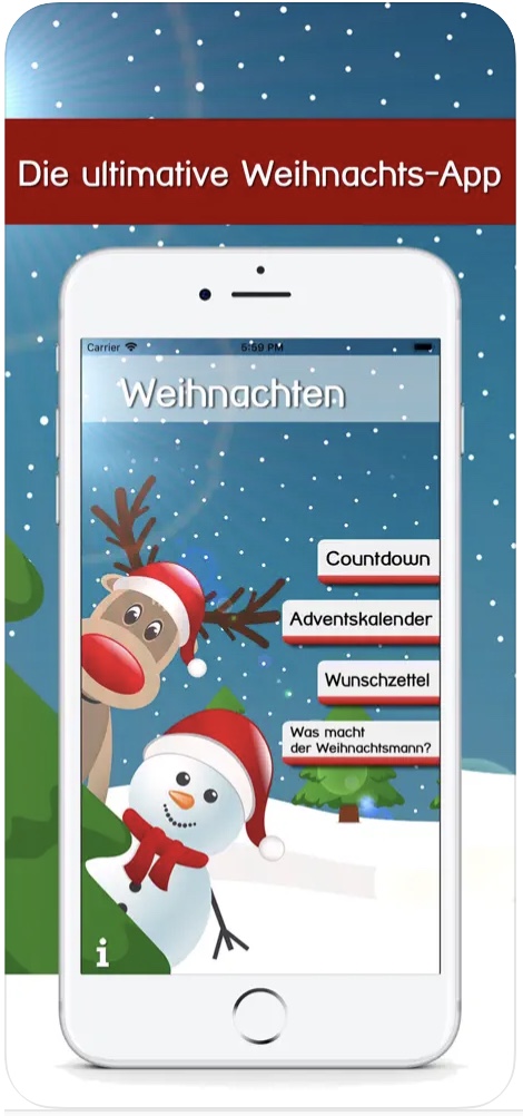 Weihnachts-Apps: Countdown und Adventskalender