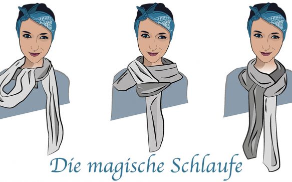 Wirf dich in Schal(e)! 6 kreative Arten, einen Schal zu binden
