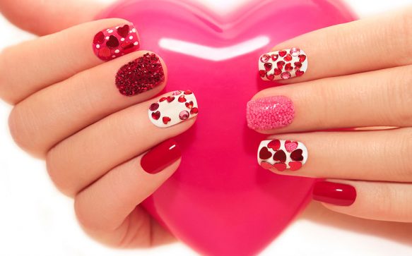 Die schönsten Nail-Designs zum Valentinstag