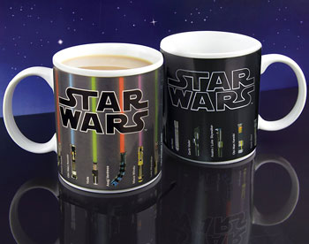 Farbwechsel-Tasse Star Wars Lichtschwert 