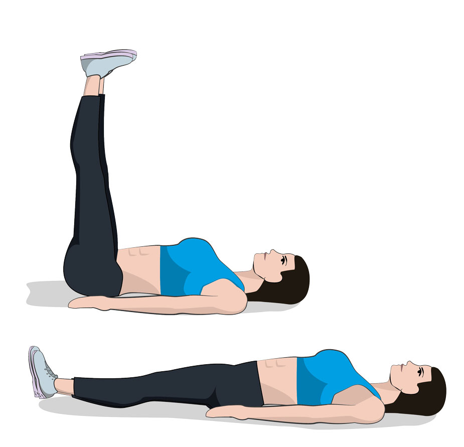 3. Leg Raise