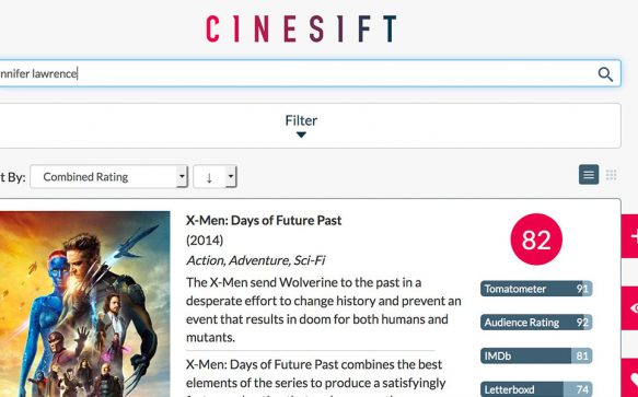 Cinesift: So einfach findest du die besten Filme auf Netflix & Amazon Prime