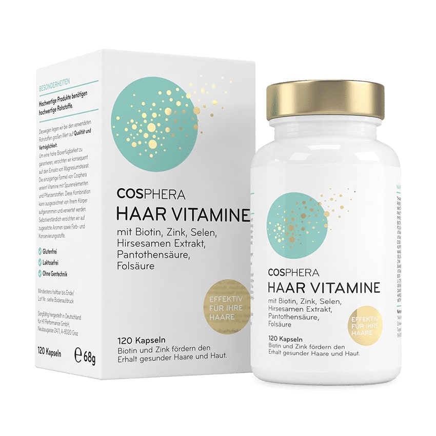 COSPHERA Haar Vitamin Kapseln