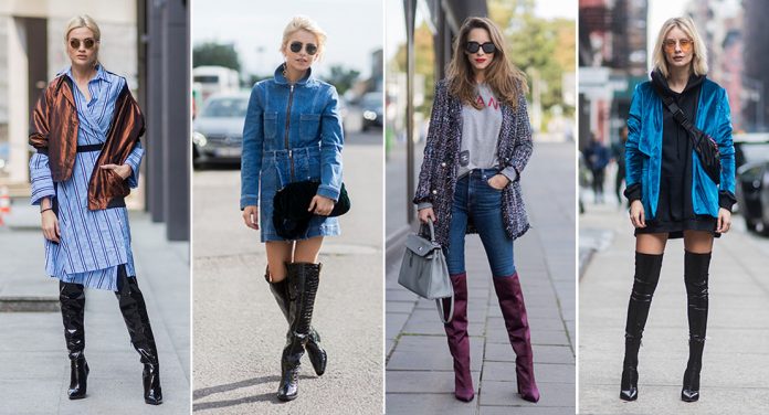 Overknees Street Styles: Schick deine Beine in die Verlängerung!