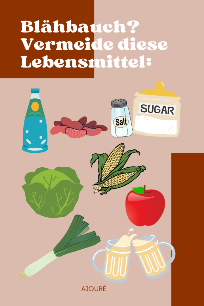 Blähbauch - vermeide diese Lebensmittel