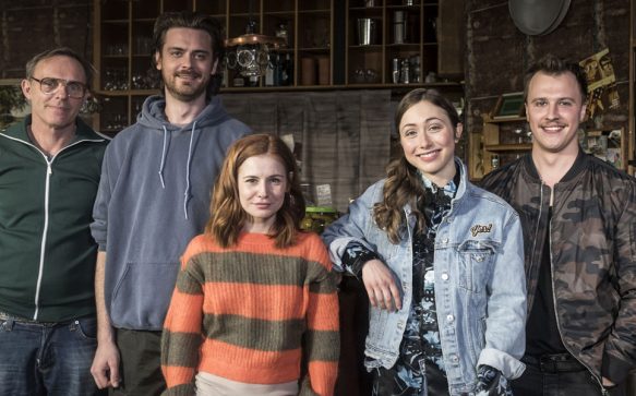 Start der neuen Sitcom „Nix Festes“ mit Josefine Preuß