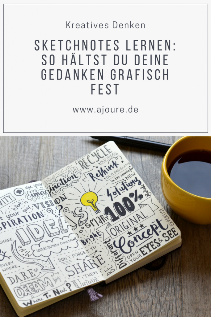 Sketchnotes lernen - Pinterest