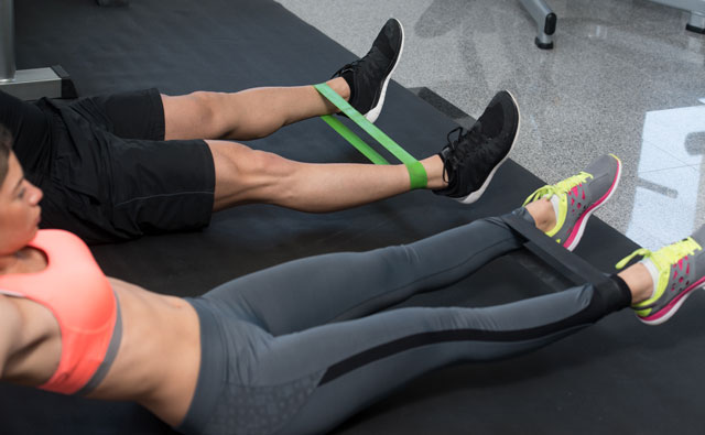 V-Legs mit Powerbands