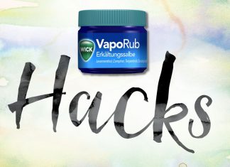 Wick VapoRub Lifehacks