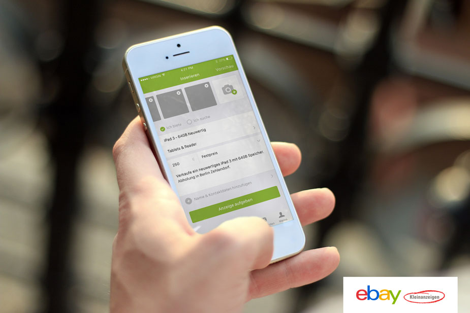 eBay Kleinanzeigen-App