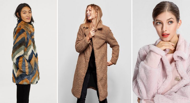 Kuschelalarm: So stylst du die trendigen Teddymäntel im Herbst