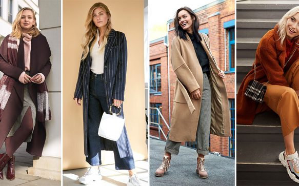 Street Styles: Wintermäntel stylish kombinieren