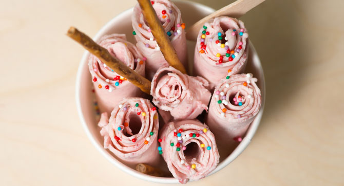 Rolled Ice Cream