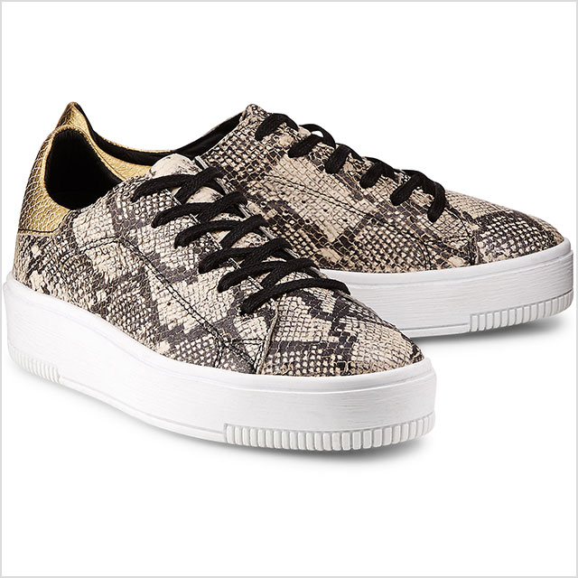 Sneaker mit Animal-Print