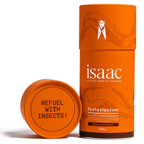 isaac nutrition Proteinpulver mit Insektenprotein