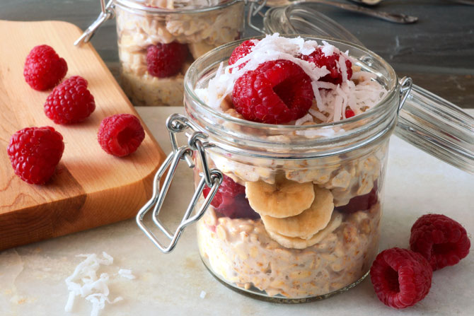 Overnight-Oats zum Mitnehmen